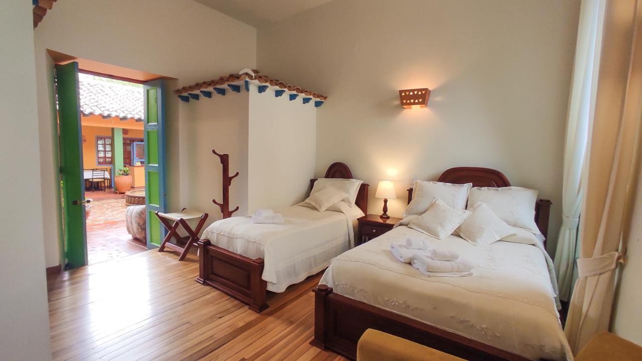 Hotel Casona 1865 Ráquira Exteriér fotografie