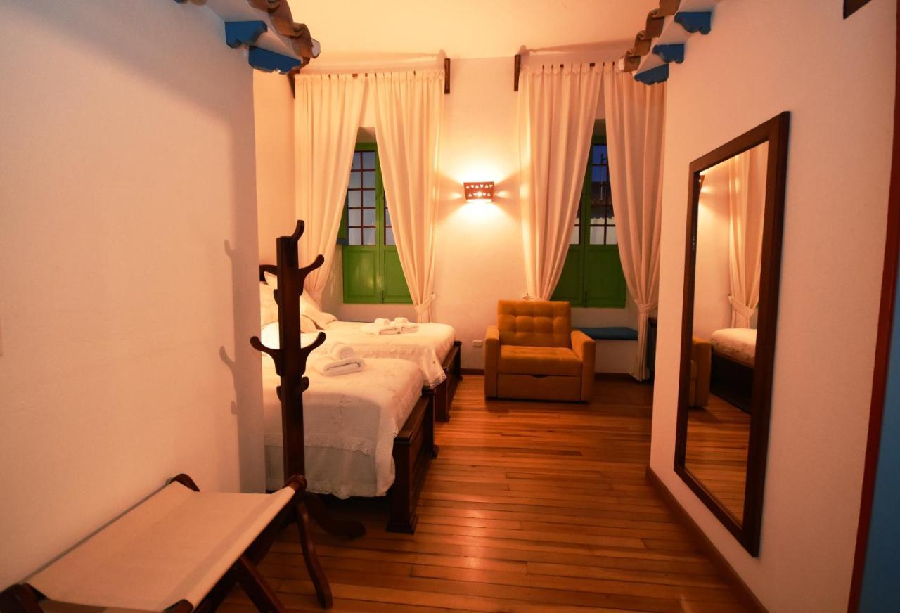 Hotel Casona 1865 Ráquira Exteriér fotografie